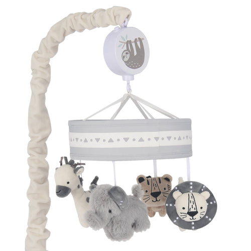 Animal Jungle Musical Baby Crib Mobile