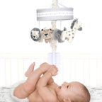 Animal Jungle Musical Baby Crib Mobile