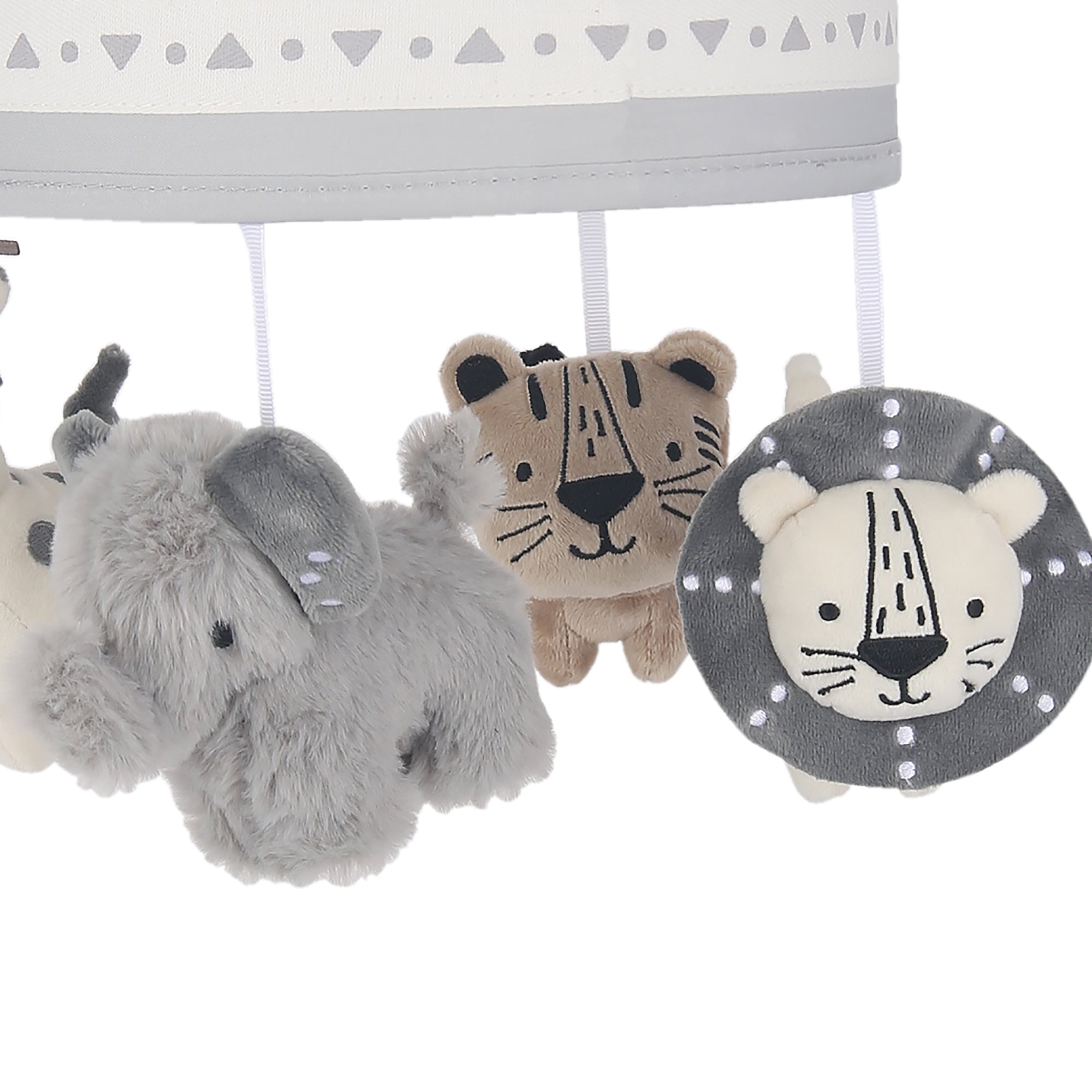 Animal Jungle Musical Baby Crib Mobile