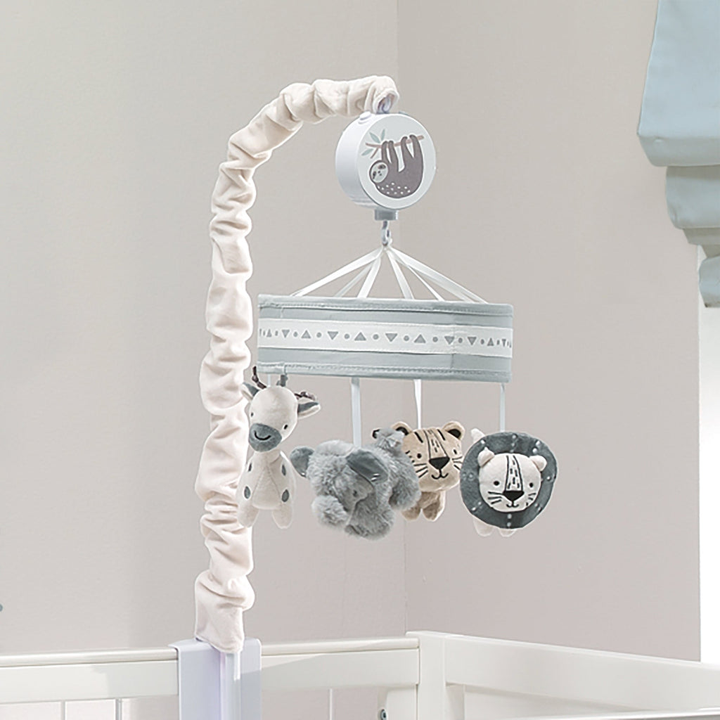 Animal Jungle Musical Baby Crib Mobile