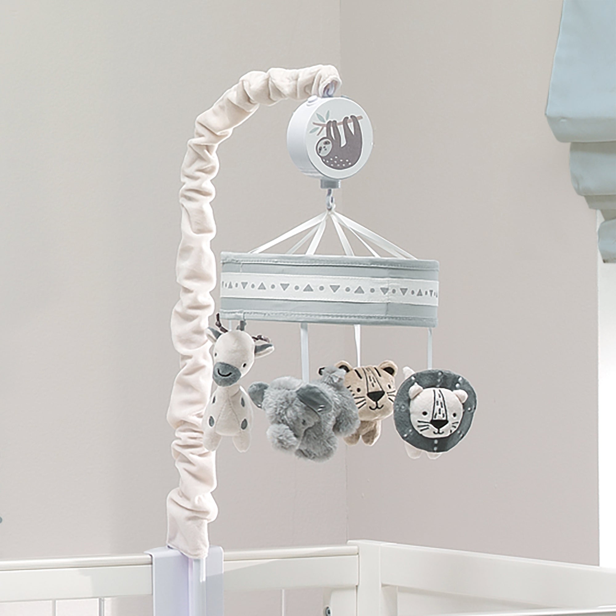 Animal Jungle Musical Baby Crib Mobile
