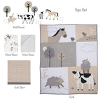 Baby Farm 5-Piece Crib Bedding Set