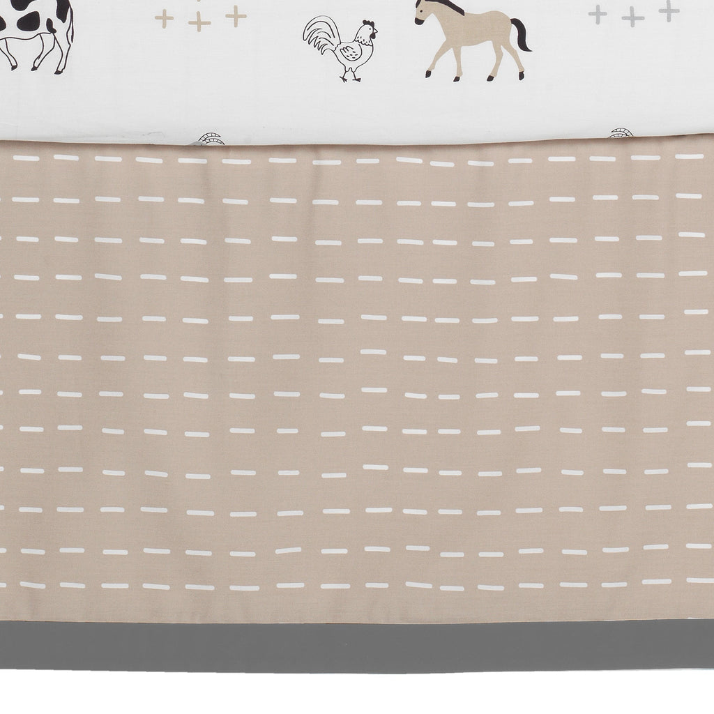 Baby Farm 5-Piece Crib Bedding Set