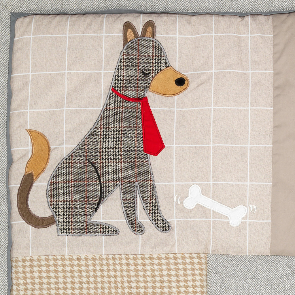 Bow Wow 3-Piece Crib Bedding Set