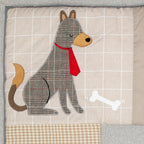 Bow Wow 3-Piece Crib Bedding Set