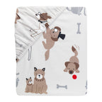 Bow Wow 3-Piece Crib Bedding Set