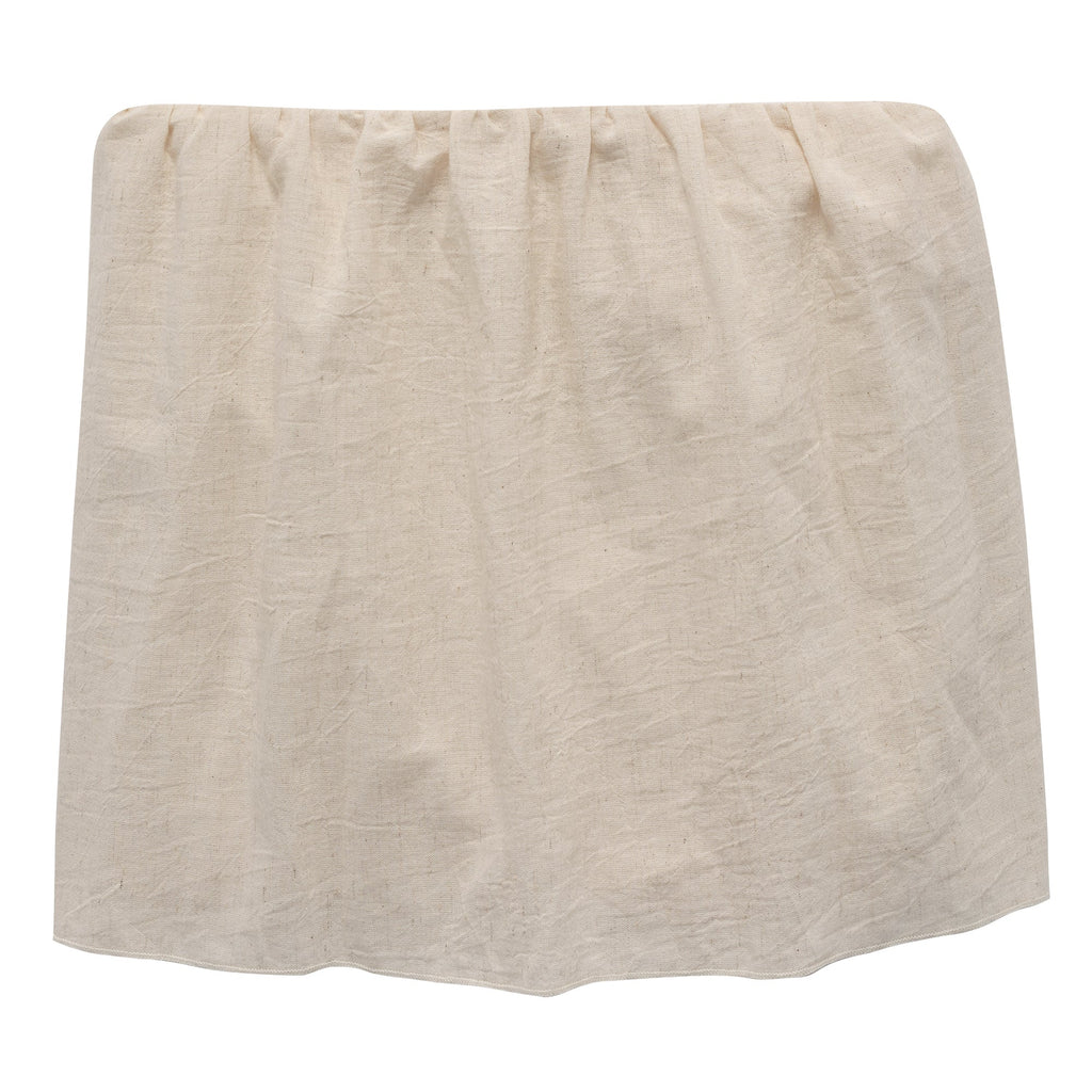 Creamy Ivory Crib Skirt