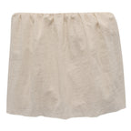 Creamy Ivory Crib Skirt
