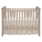Creamy Ivory Crib Skirt