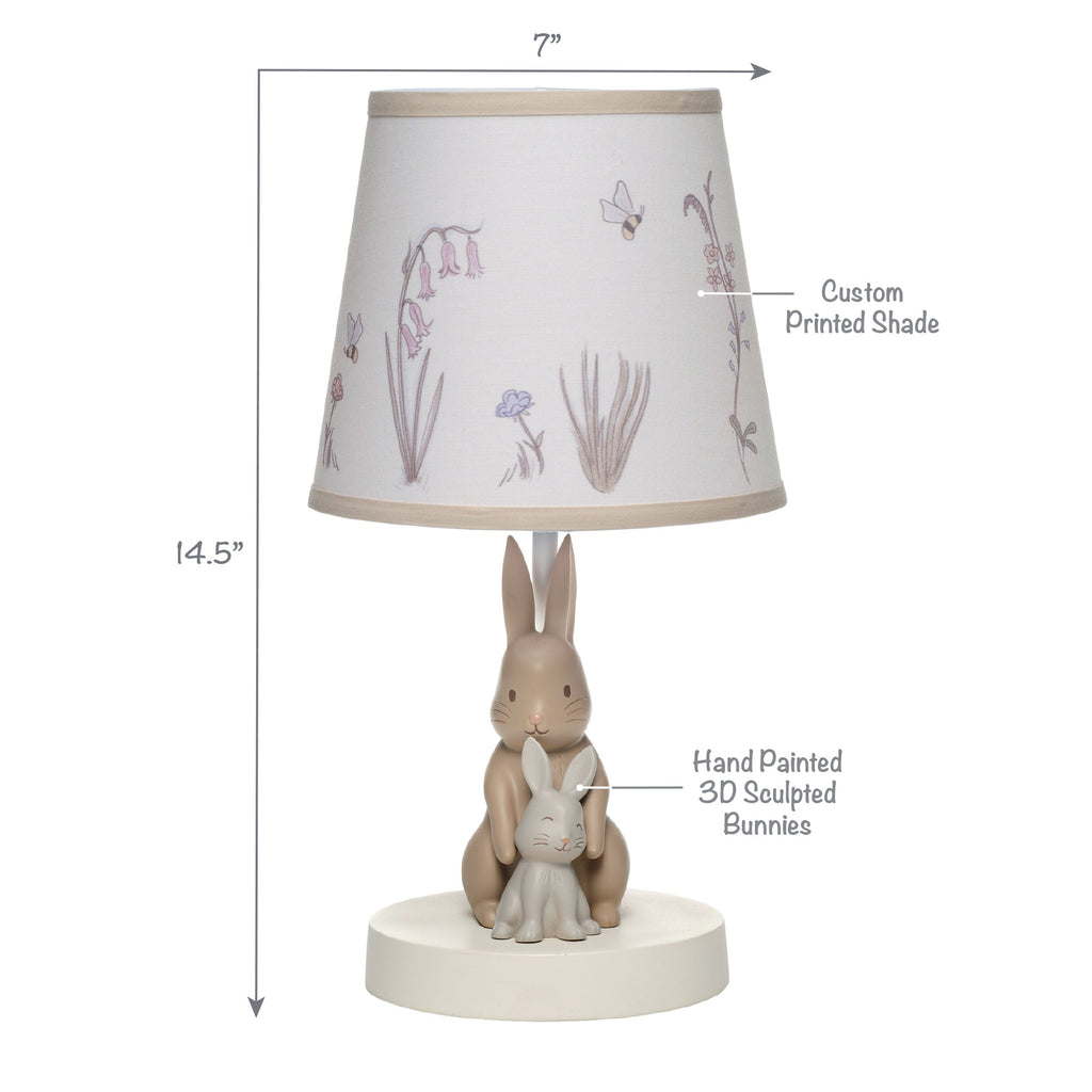 Bunny Hop Lamp with Shade