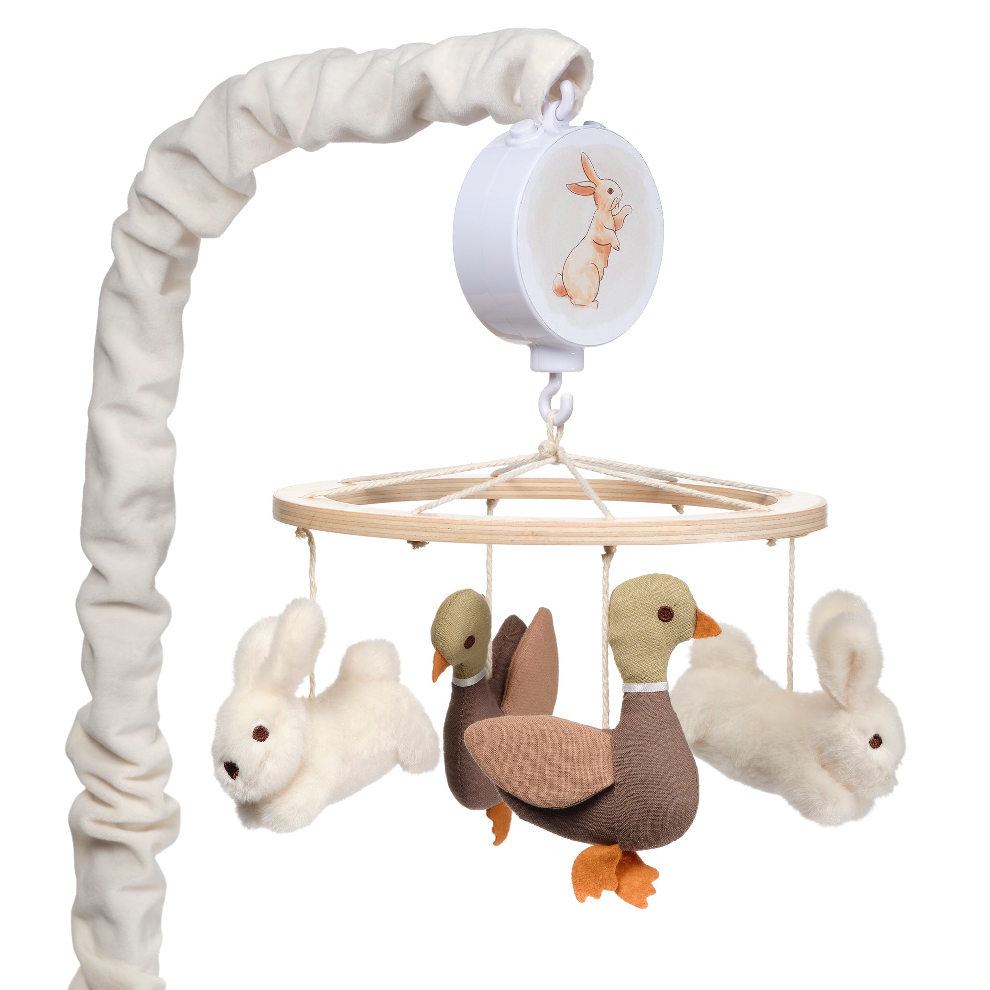 Bunny Hop Musical Baby Crib Mobile