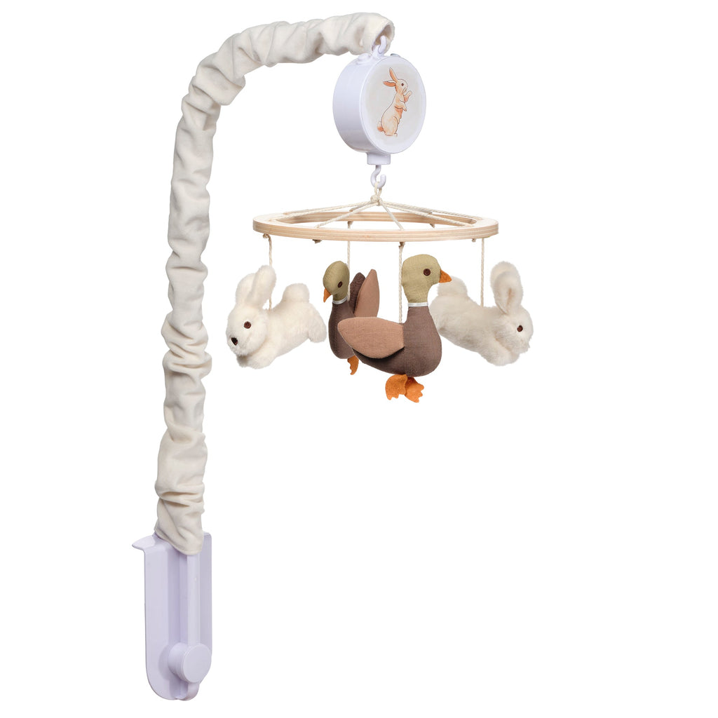 Bunny Hop Musical Baby Crib Mobile