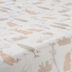 Bunny Hop Organic Cotton Muslin Crib Sheet