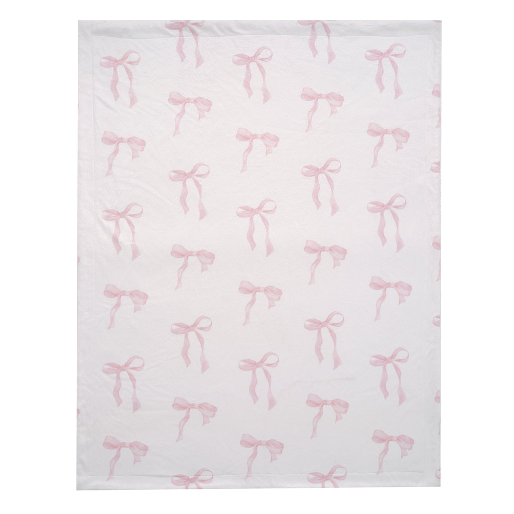 Coquette Floral Baby Blanket
