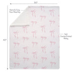 Coquette Floral Baby Blanket