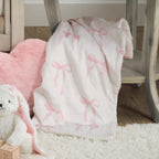 Coquette Floral Baby Blanket
