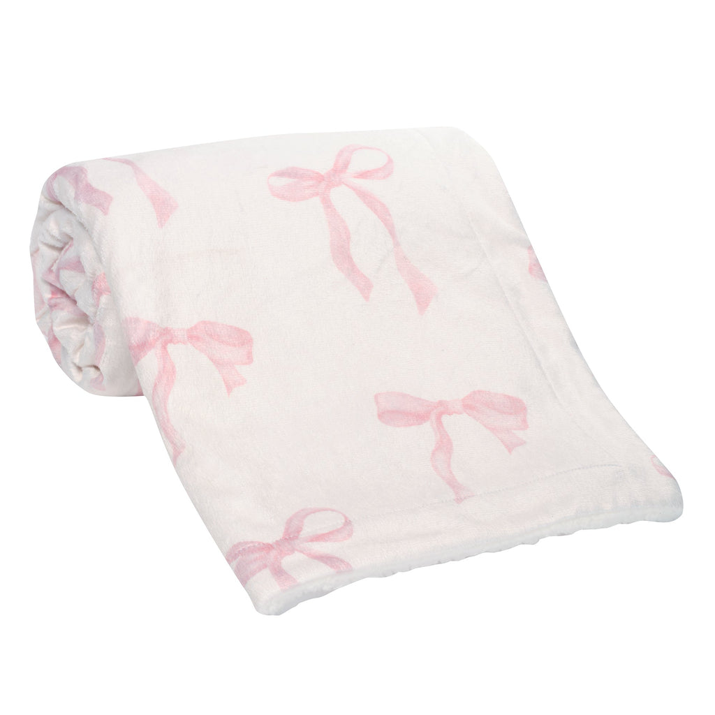 Coquette Floral Baby Blanket