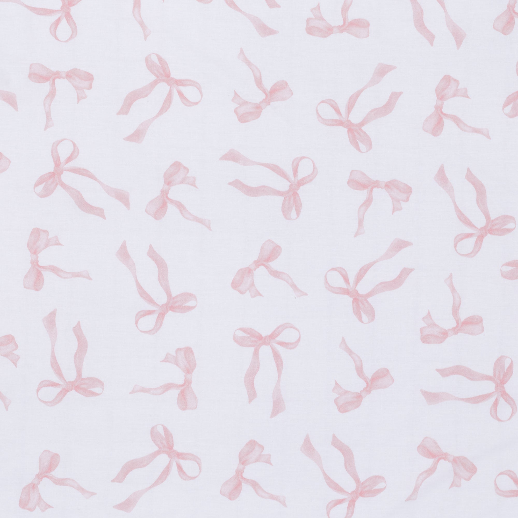 Coquette Floral Bows Fitted Crib Sheet