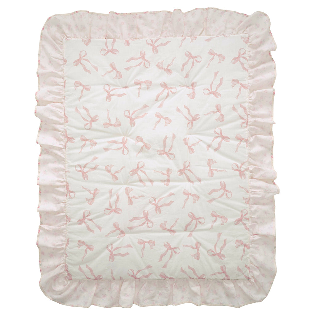 Coquette Floral 3-Piece Crib Bedding Set