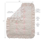 Coquette Floral 3-Piece Crib Bedding Set