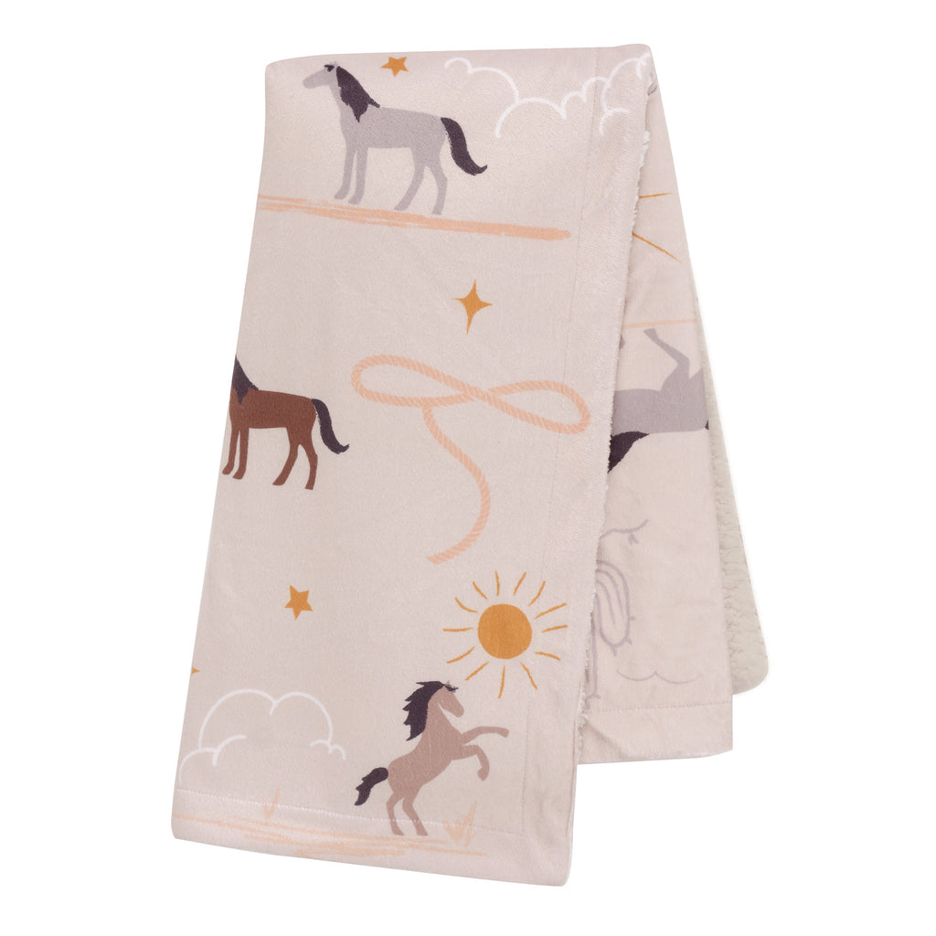 Country Western Baby Blanket