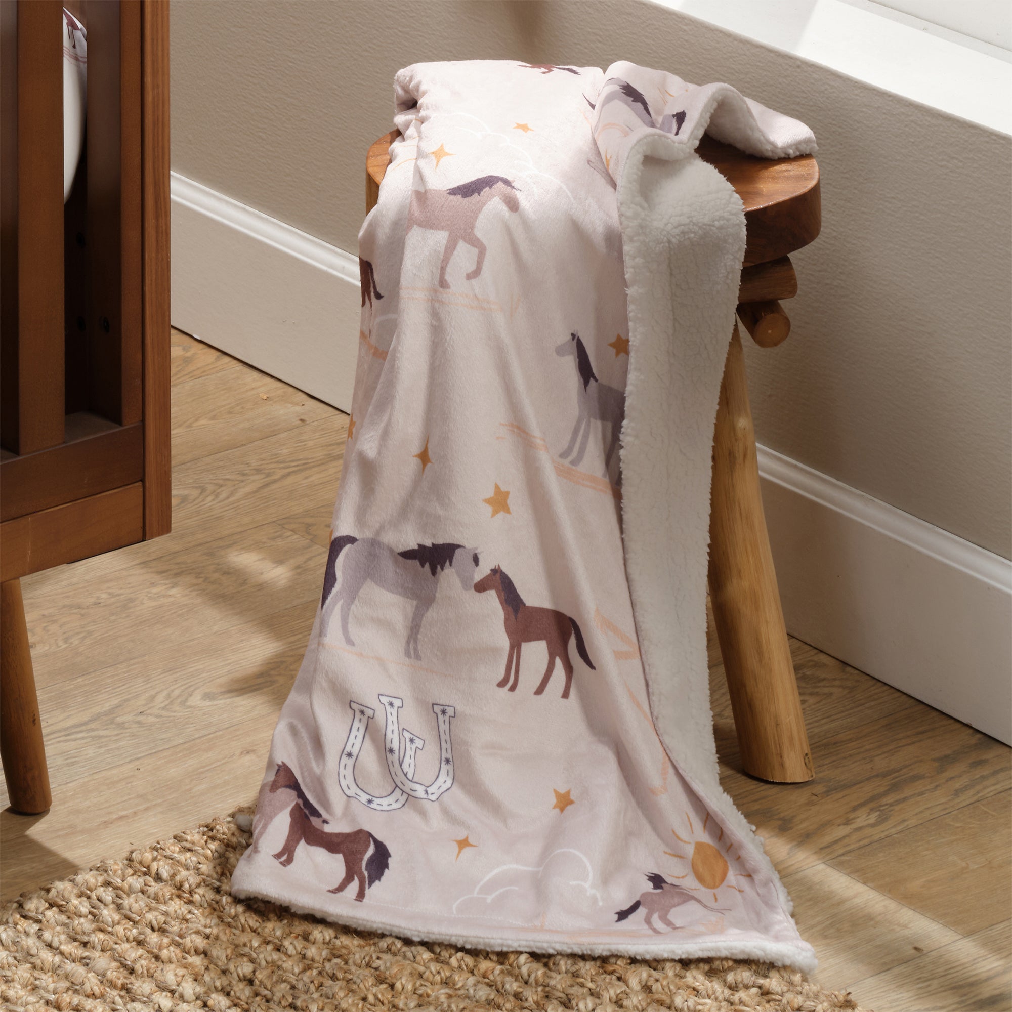 Country Western Baby Blanket