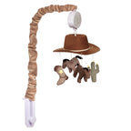 Country Western Musical Baby Crib Mobile
