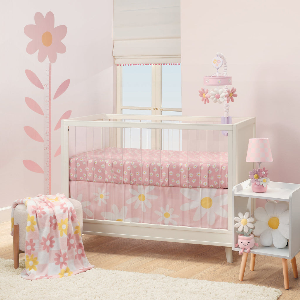 Daisy Dreams Cotton Fitted Crib Sheet