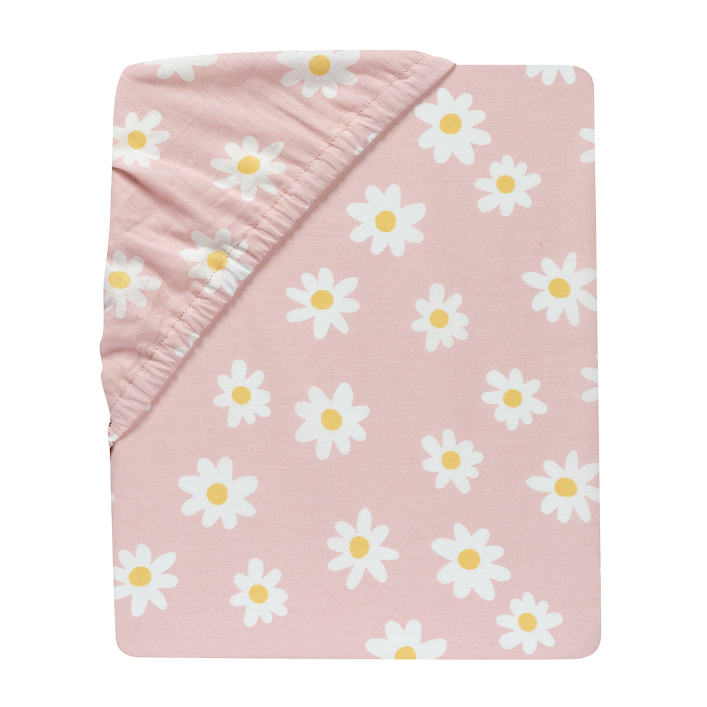 Daisy Dreams Cotton Fitted Crib Sheet