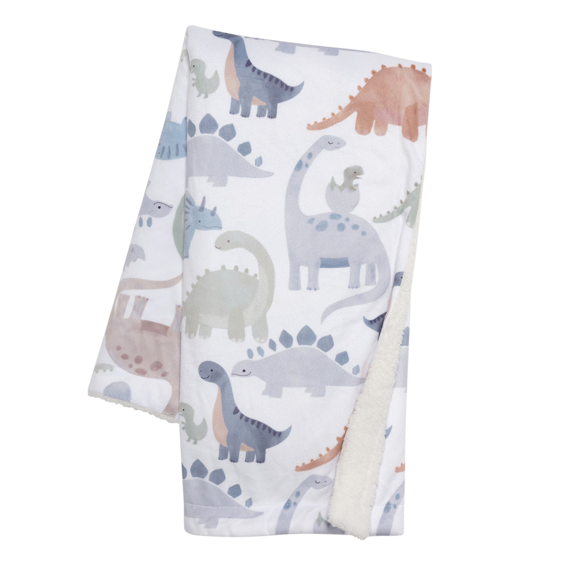 Dino-Might Baby Blanket