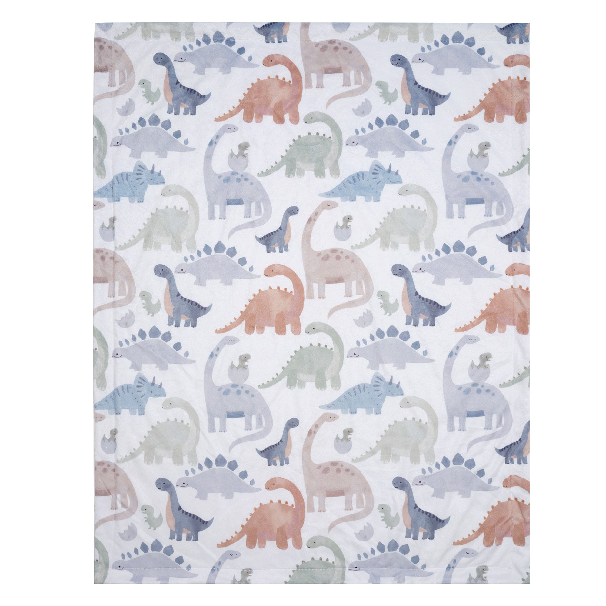 Dino-Might Baby Blanket