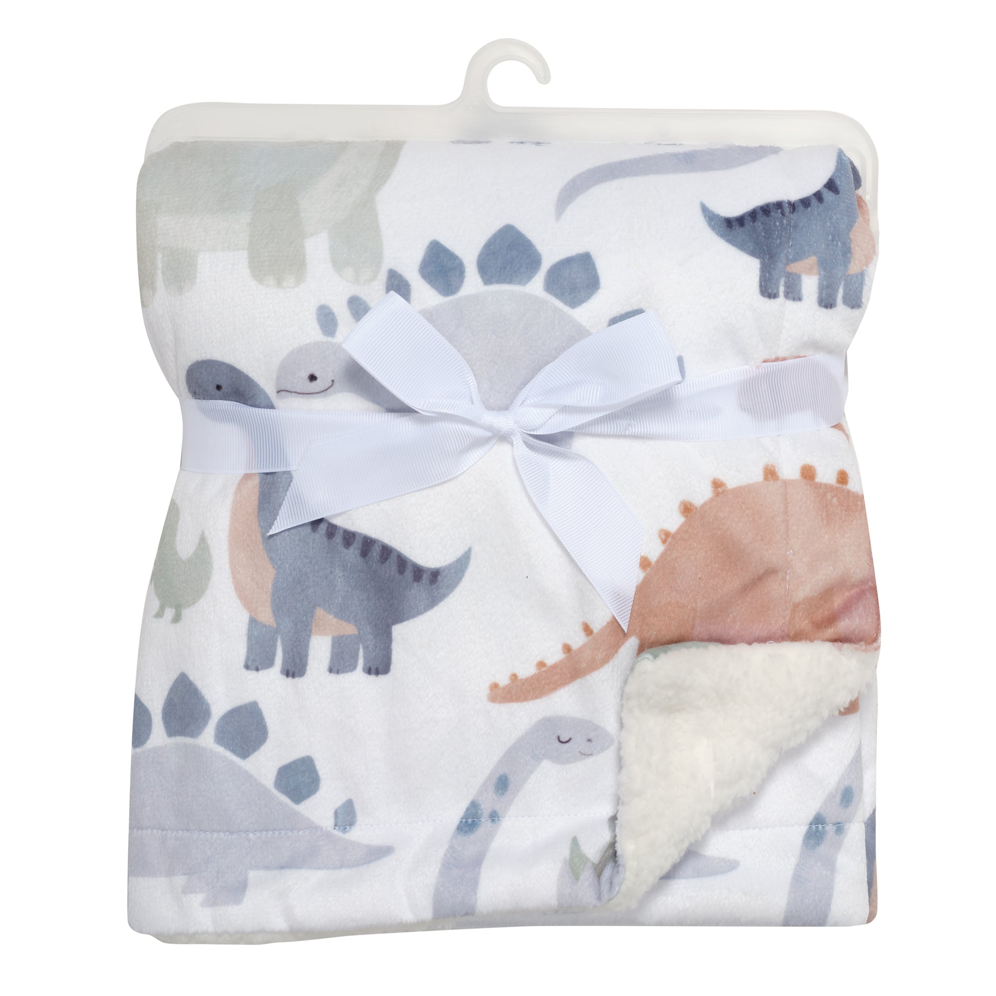 Dino-Might Baby Blanket