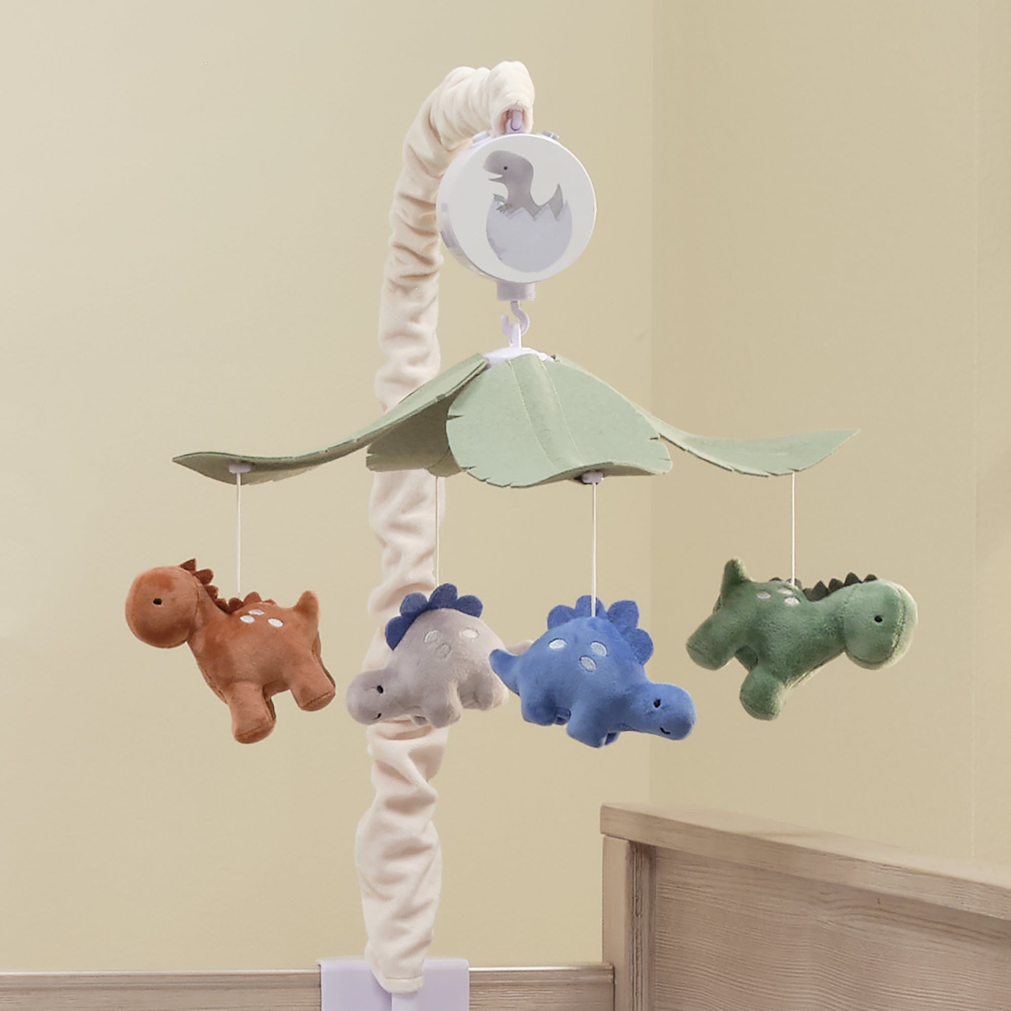 Dino-Might Musical Baby Crib Mobile