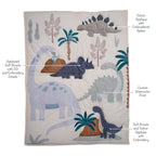 Dino-Might 3-Piece Crib Bedding Set
