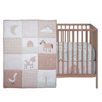 Farmyard Friends 3-Piece Crib Bedding Set