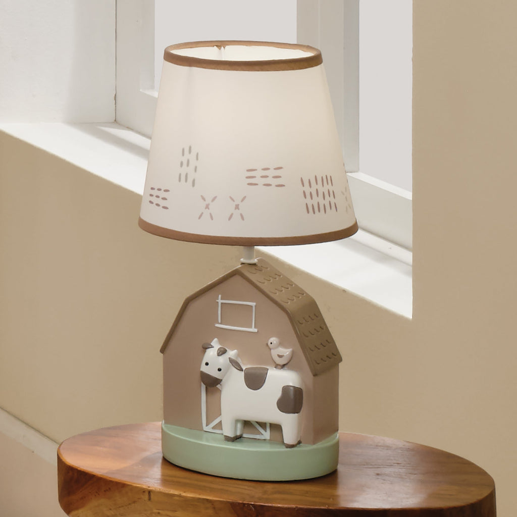 Farmyard Friends Lamp with Shade