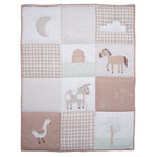 Farmyard Friends 3-Piece Crib Bedding Set