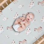 Farmyard Friends Fitted Crib Sheet