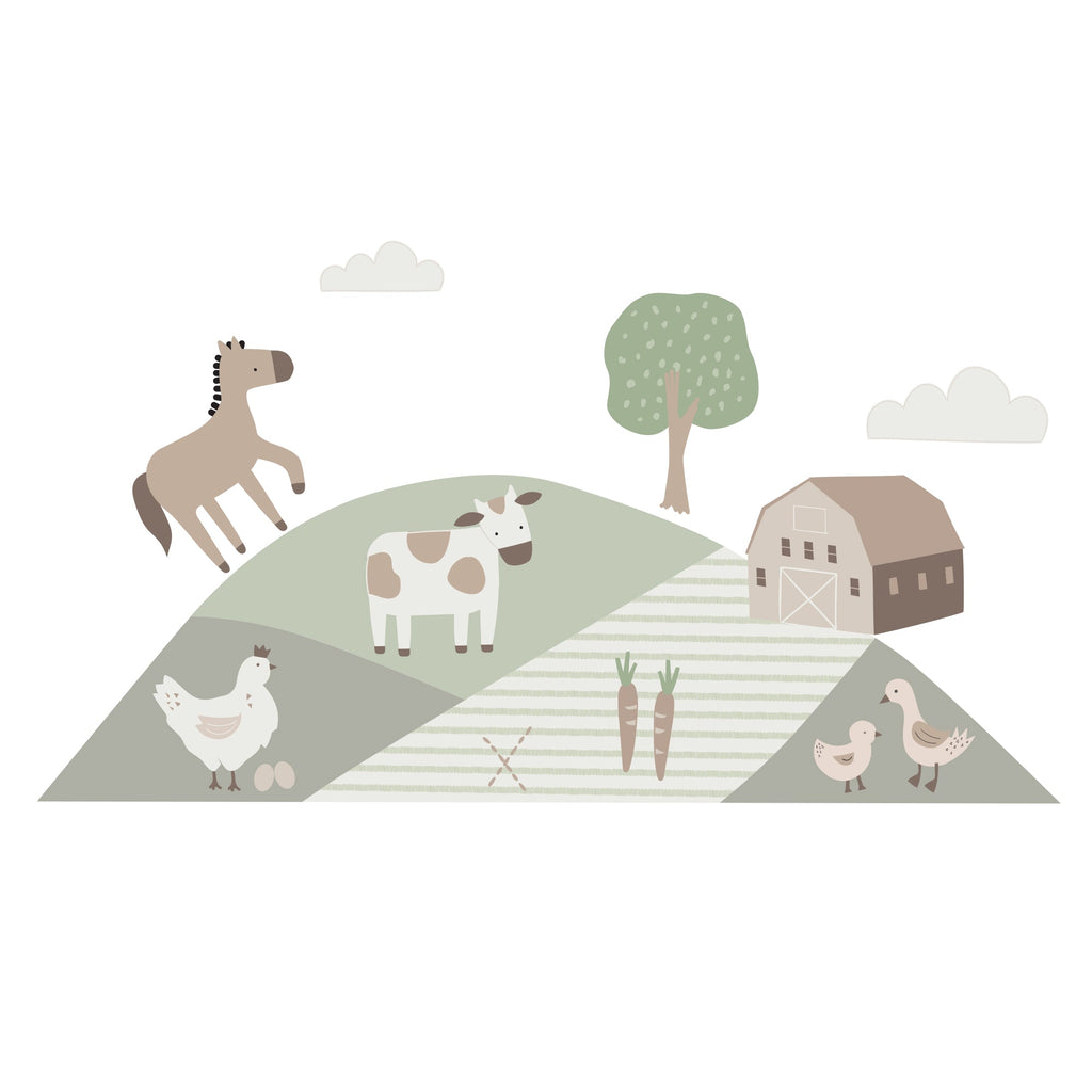 Farmyard Friends Wall Decals