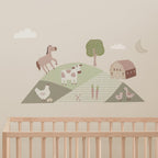 Farmyard Friends Wall Decals