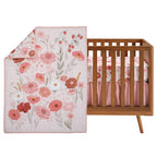Flower Power 3-Piece Crib Bedding Set