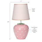 Flower Power Strawberry Lamp with Shade