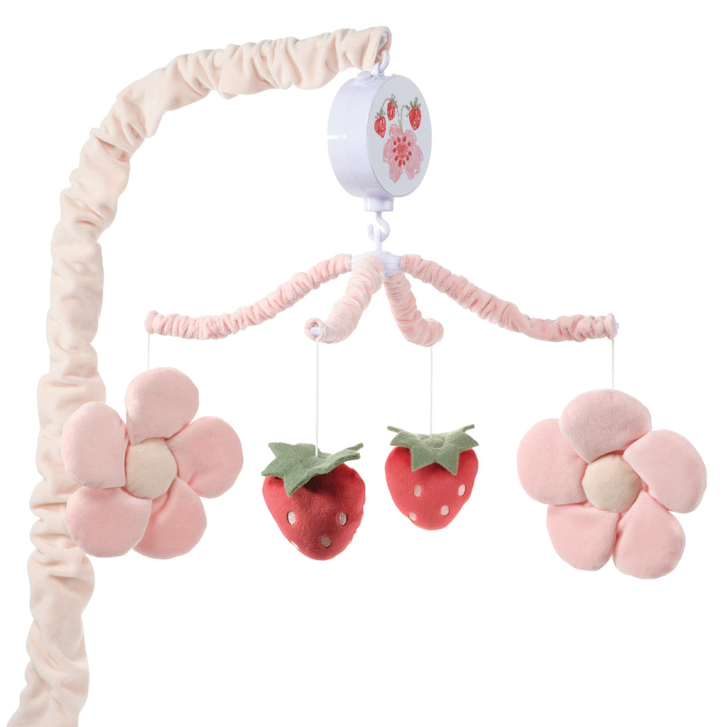 Flower Power Musical Baby Crib Mobile