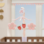 Flower Power Musical Baby Crib Mobile