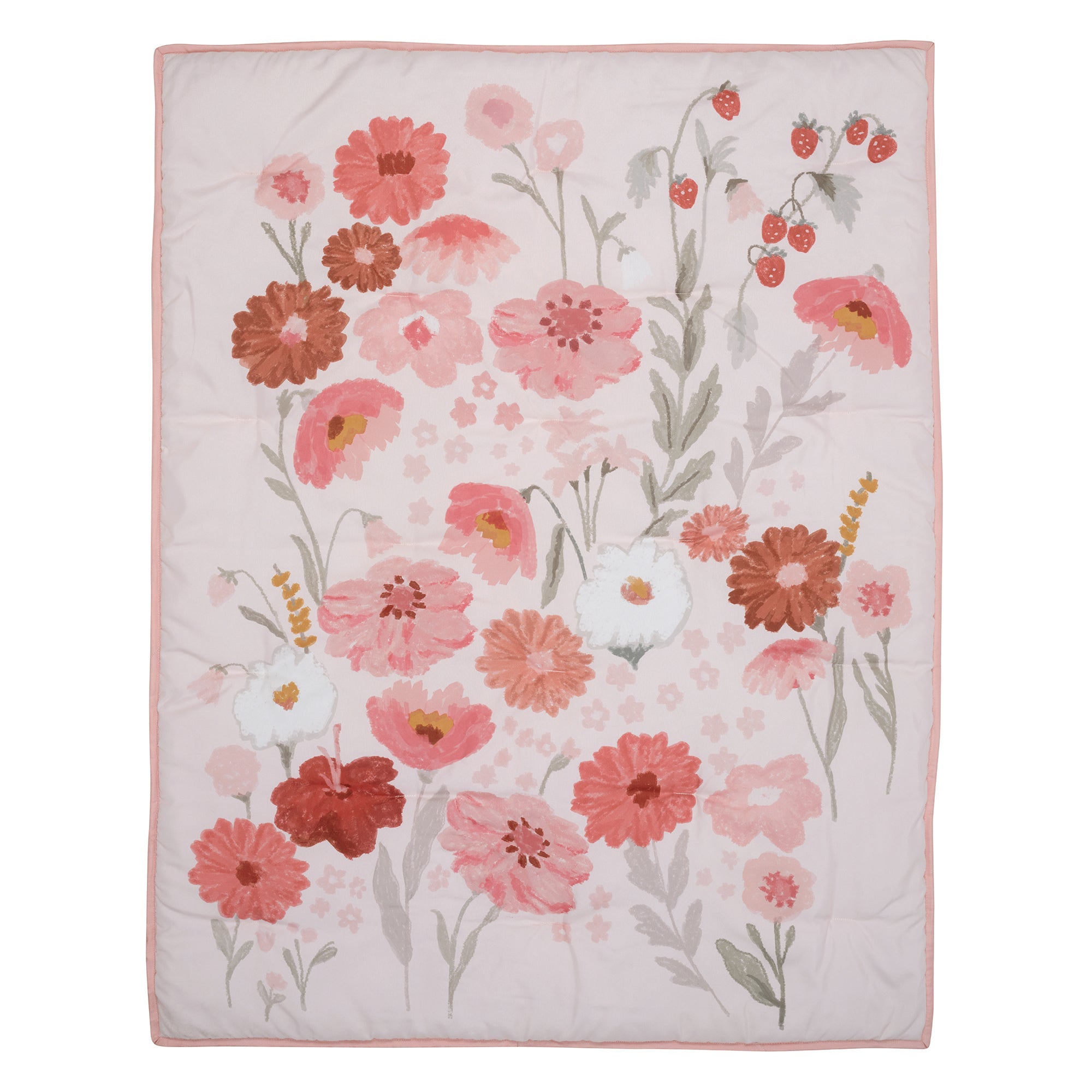 Flower Power 3-Piece Crib Bedding Set