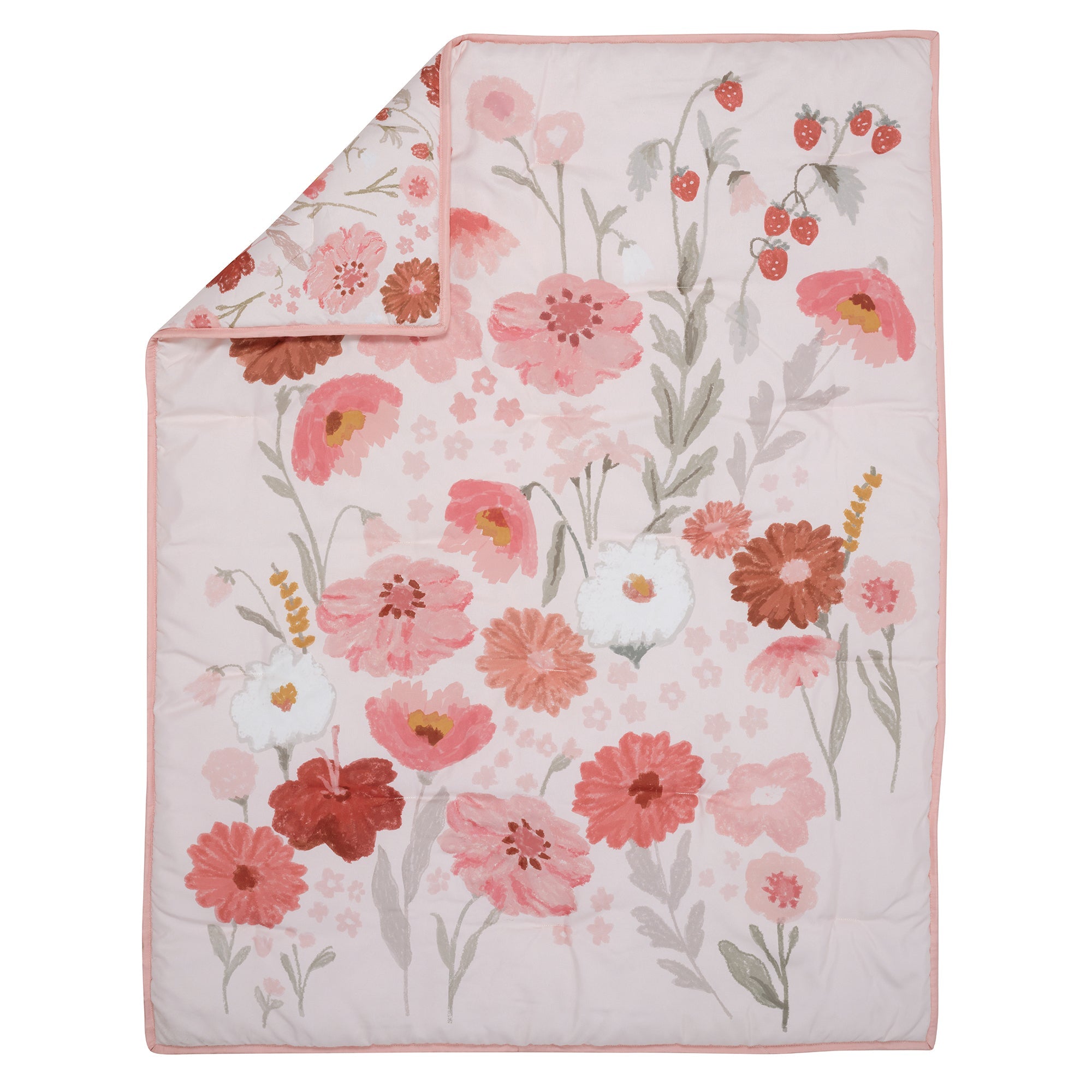 Flower Power 3-Piece Crib Bedding Set