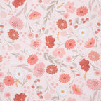 Flower Power Fitted Crib Sheet