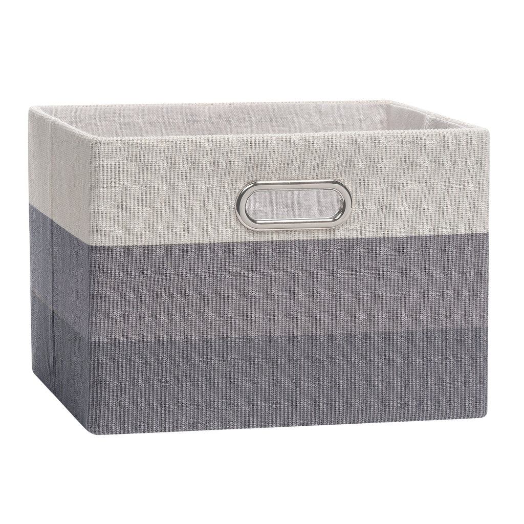 Gray Ombre Collapsible Storage Basket - 2 Pack