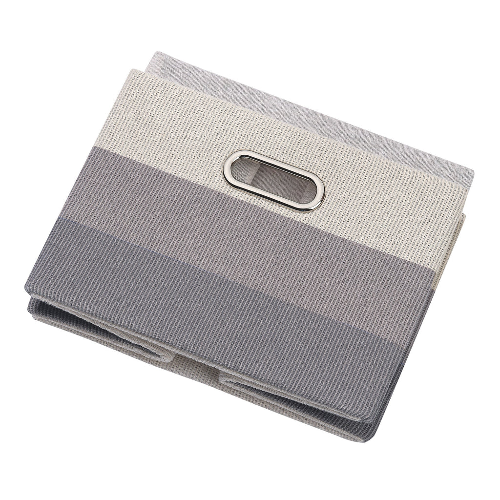Gray Ombre Collapsible Storage Basket - 2 Pack