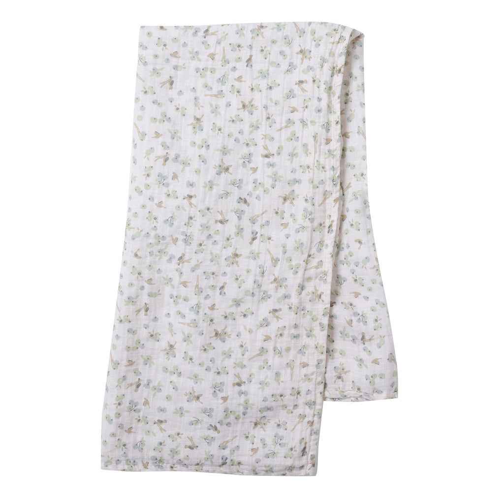 Ducky Swaddle Blanket w/ Lovey